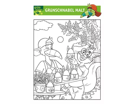 Grünschnabel Malvorlage 2 25